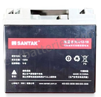 Santak C12-18 Castelo Selado Baterias UPS de chumbo ácido 12V 18Ah OEM