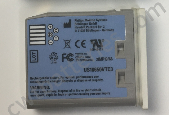 11.1V 1600mAh 17.76Wh Used Batteries Philips M4607A REF989803148701 X2 MP2 M3002A