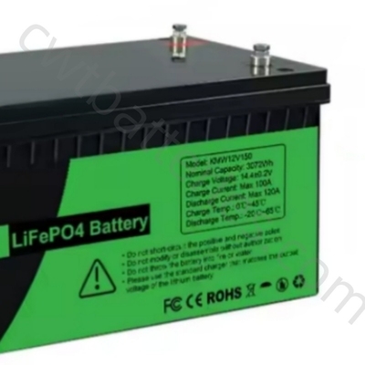 LiFePO4 12.8V 150Ah Lithium Ion AGM RV Battery Pack Deep Cycle Recreational Vehicle Batteries