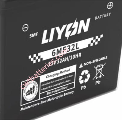 Liyon 6MF32L 12V 32Ah Atv Battery AGM Gel Battery New Original