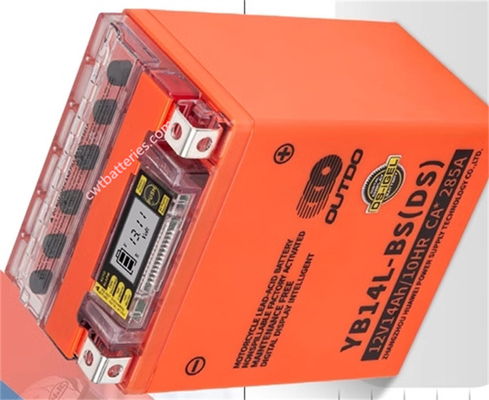Rechargeable Lead Acid Jet Ski Batteries OUTDO YB14L-BS DS 12V 14Ah