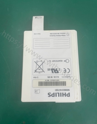 PHiliph HeartStart XL+ Defibrillator Machine Li-ion Battery 989803167281 for Hospital 14.8V 6.6Ah 98Wh