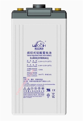 Leoch DJ800 2V 800Ah Vrla Battery New Original for Power System , Solar , Wind System