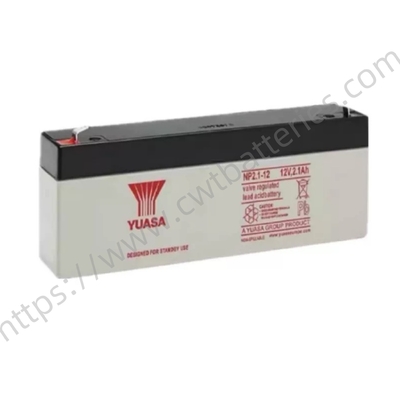 YUASA NP2.1-12 UPS Battery 12V 2.1AH Industrial VRLA Batteries Maintenance Free Valve Regulated Lead-Acid