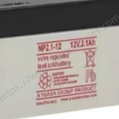 YUASA NP2.1-12 UPS Battery 12V 2.1AH Industrial VRLA Batteries Maintenance Free Valve Regulated Lead-Acid