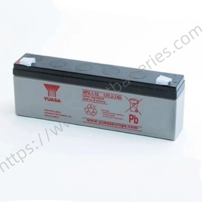 YUASA NP2.1-12 UPS Battery 12V 2.1AH Industrial VRLA Batteries Maintenance Free Valve Regulated Lead-Acid