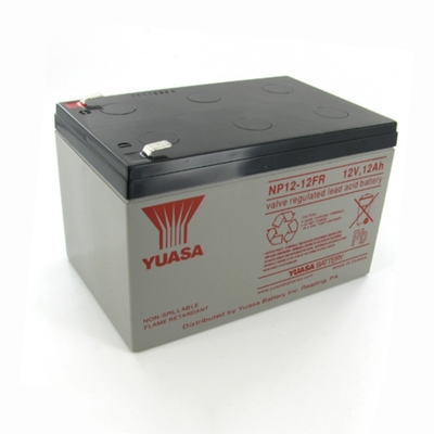 YUASA NP12-12FR Valve Regulated Lead Acid Battery 12V 18Ah UPS Storage Batteries Maintenance-free Flame Retardant