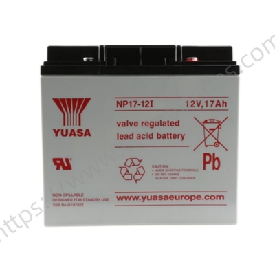 YUASA NP17-12I Insert M5 Sealed Lead Acid Battery 12V 17Ah Industrial VRLA UPS Batteries Rechargeable Maintenance Free