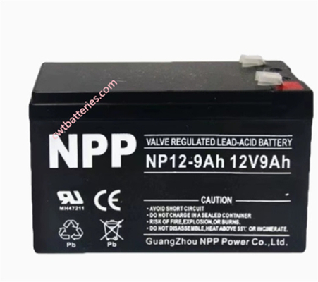 Maintenance-free NP12-9 12V 9Ah Vrla Battery High Quality