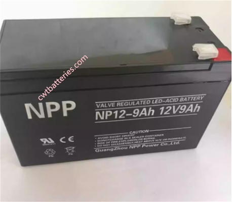 Maintenance-free NP12-9 12V 9Ah Vrla Battery High Quality