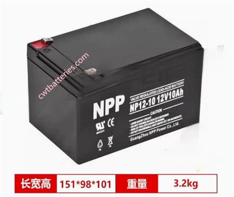 NP12-10 12V 10Ah Vrla Battery New Original Sealed Lead Acid Battery for Energy Storage System