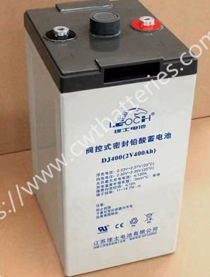 Leoch DJ400 2V 400Ah Vrla Battery High Capacity Deep Cycle Batteries Safety Battery