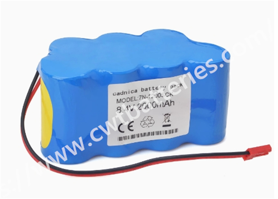 JMS SP-500 8.4V  2000mAh 7N-1200SCK Compatible Battery NI-MH Battery Small Size Battery for Medical Device