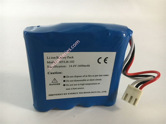 EDAN HYLB-102 14.4V 1600mAh ECG Battery Used In Good Working For SE-1200 ECG Machine