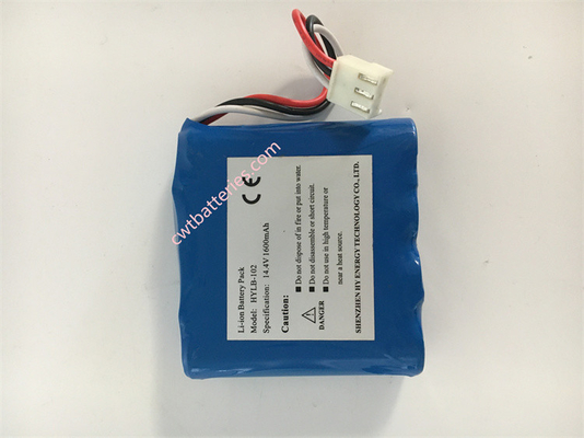 EDAN HYLB-102 14.4V 1600mAh ECG Battery Used In Good Working For SE-1200 ECG Machine