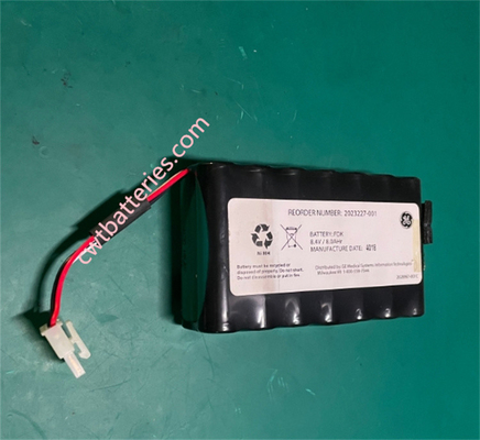 GE 2023227-001 8.4V 8AH Battery  In Good Working For DASH 2500/1800 Monitor