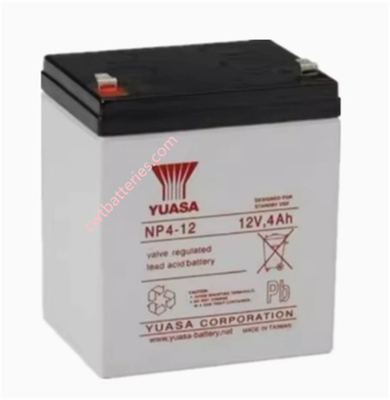 YUASA NP4-12 12V 4AH UPS Battery SLA Sealed Lead Acid High Quality Battery
