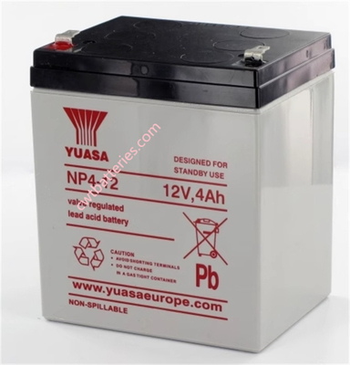 YUASA NP4-12 12V 4AH UPS Battery SLA Sealed Lead Acid High Quality Battery