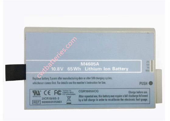 Philipph M4605A 989803135861 10.8V 65Wh Compatible Battery For M8002A M8100 MX500 MX450 Monitor Medical