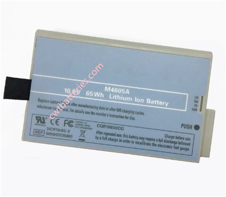 Philipph M4605A 989803135861 10.8V 65Wh Compatible Battery For M8002A M8100 MX500 MX450 Monitor Medical
