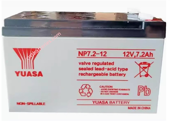 YUASA NP7.2-12 12V 7.2AH  Battery New Original Maintenance-free For UPS / Solar Power System