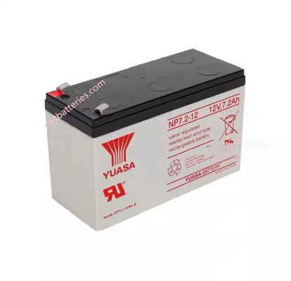 YUASA NP7.2-12 12V 7.2AH  Battery New Original Maintenance-free For UPS / Solar Power System