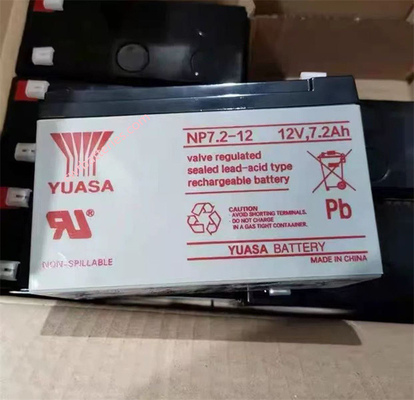 YUASA NP7.2-12 12V 7.2AH  Battery New Original Maintenance-free For UPS / Solar Power System