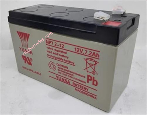 YUASA NP7.2-12 12V 7.2AH  Battery New Original Maintenance-free For UPS / Solar Power System