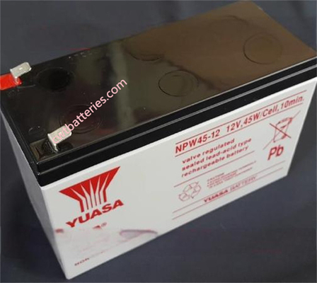 YUASA NPW45-12 12V 45W UPS Battery 10Min Sealed Lead Acid Battery New Original
