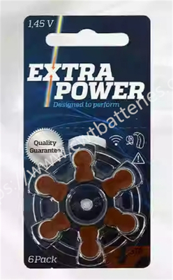 EXTRAPOWER A312 1.45V Hearing Zinc Air Battery Long-lasting For Hearing Aids