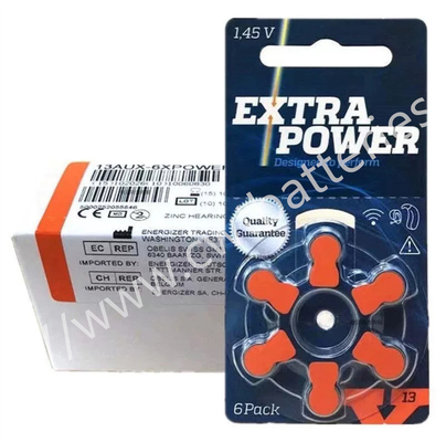 Original New Batteries EXTRAPOWER A13 1.45V 310mAh Hearing Zinc Air Battery Harmless Battery