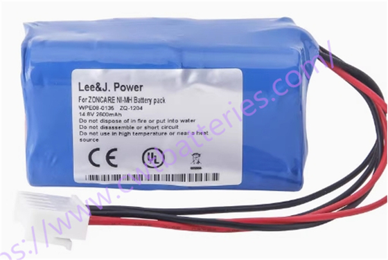Zhongqi WPF01-0813 ZQ-1204 WPE08-0135 ,ZQ-1206 Compatible Battery ECG Machine Battery Medical Batteries