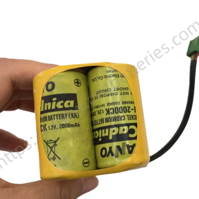 GE Dash2000 Patient Monitor 92916781 Ni-Cd Battery 12V 2000mAh Replacement Batteries