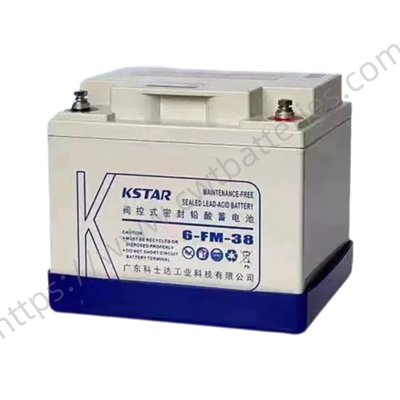KSTAR 6-FM-38 Sealed Lead Acid Battery 12V 38Ah VRLA Battery Deep Cycle Maintenance-free