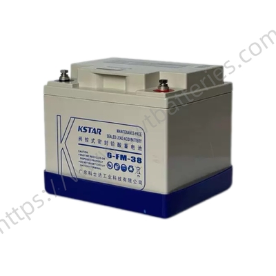KSTAR 6-FM-38 Sealed Lead Acid Battery 12V 38Ah VRLA Battery Deep Cycle Maintenance-free