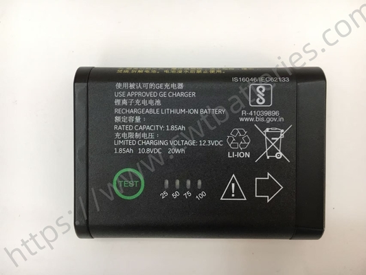 GE HealthCare Patient Data Module (PDM) 2016989-003 Rechargeable Lithium Ion Battery 10.8V 1.85Ah 20Wh