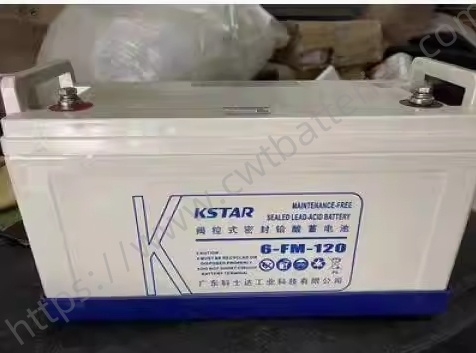 KSTAR 6-FM-120 Lead-Acid Battery 12V 120Ah VRLA Battery Long Life Rechargeable for UPS Power System