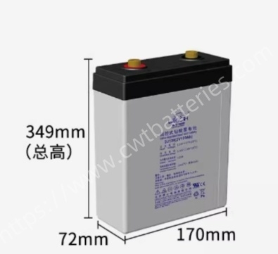 Leoch DJ100 Rechargeable Lead Acid Battery 2V 100Ah VRLA Battery for Uninterruptible Power Supplies