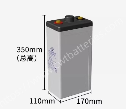 LEOCH DJ200 Lead Acid Battery 2V 200Ah VRLA Batteries for UPS Power Communication Deep Cycle Maintenance Free