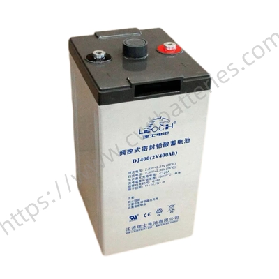 Leoch DJ400 Valve Regulated Sealed Lead Acid Battery 2V 400Ah VRLA UPS Batteries for Communication Solar