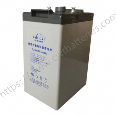 Leoch Battery Rechargeable DJ500 2V 500Ah VRLA Battery for UPS Power Communication Uninterruptible Power Supplies