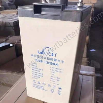 Leoch Battery Rechargeable DJ500 2V 500Ah VRLA Battery for UPS Power Communication Uninterruptible Power Supplies