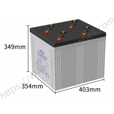 LEOCH DJ1500 Battery Maintenance-Free Gel VRLA Batteries 2V 1500Ah for Solar Street Lights