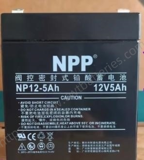 12V 5Ah Battery NP12-5 VRLA Battery Rechargeable Valve Regulated Lead-acid for UPS Power Storage