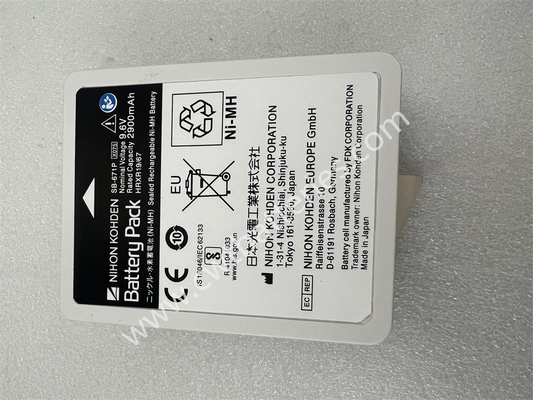 Nihon Kohden Battery Pack SB-671P for Nihon Kohden BSM 3000, 6000, 6300, 650, 6700 9.6V 2900mAh New Original
