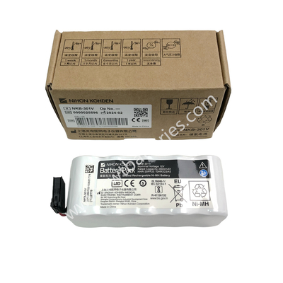 Nihon Kohden Defibrillator Battery NKB-301V 12v 2800mAh New Original For TEC Series TEC-7621C 7631C 7700 5521 5531