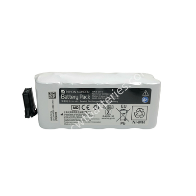 Nihon Kohden Defibrillator Battery NKB-301V 12v 2800mAh New Original For TEC Series TEC-7621C 7631C 7700 5521 5531