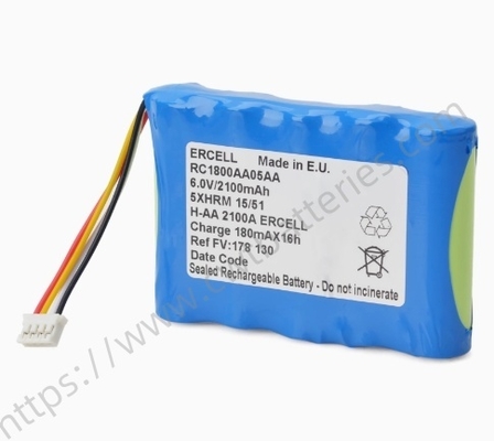 Sealed Rechargeable Battery RC1800AA05AA Compatible Battery for Injectomat Agilia Fresenius Kabi 6.0V 1800mAh