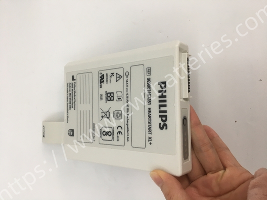 PHiliph Heartstart XL+ Defibrillator Machine 989803167281 Rechargeable Li-ion Battery 14.4V 6.75Ah 97Wh