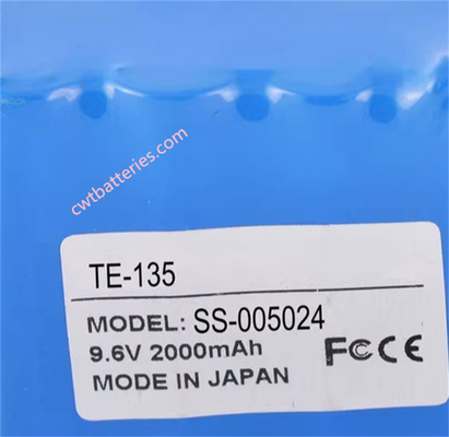 Terumo TE-135  SS-005024 9.6V 2000mAh Compatible Battery Blue Color Medical Accessories